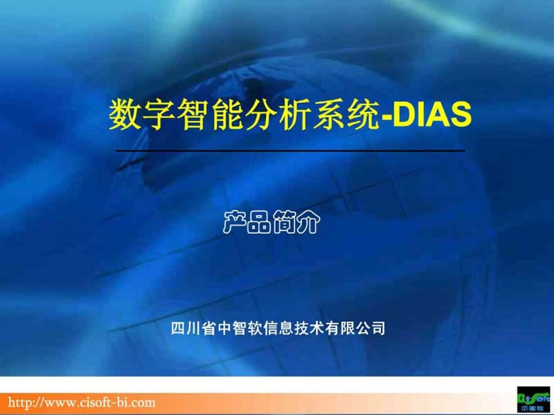 数字智能分析系统-DIAS.ppt_第1页