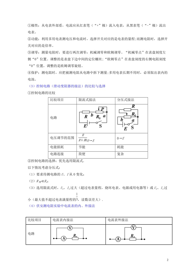 2019年高考物理备考中等生百日捷进提升系列专题19电学实验含解析20190524179.docx_第2页