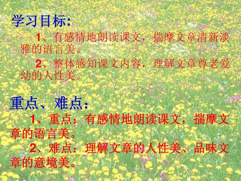 初中语文优质课比赛一等奖《散步》课件.ppt_第3页