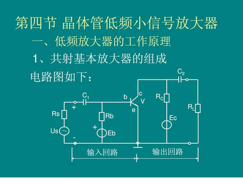 共射极放大器原理.ppt_第1页