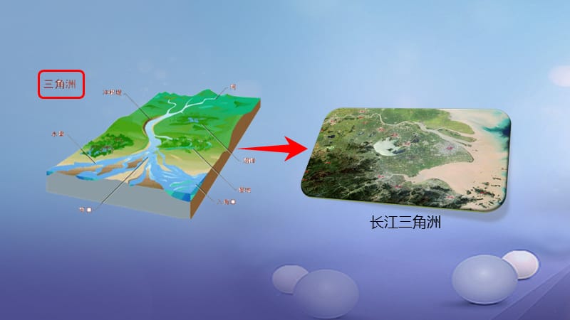 八年级地理下册7.4长江三角洲区域的内外联系长江三角洲的范围和自然环境课件新版湘教版.ppt_第2页