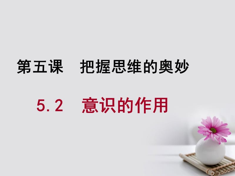 2016_2017学年高中政治专题5.2意识的作用课件提升版新人教版必修.ppt_第2页