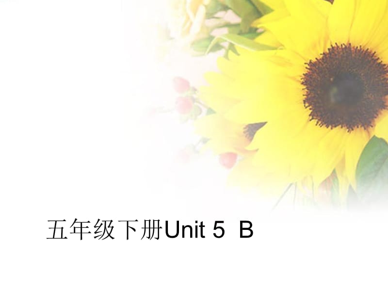 小学五年级英语下册Unit5课件.ppt_第1页