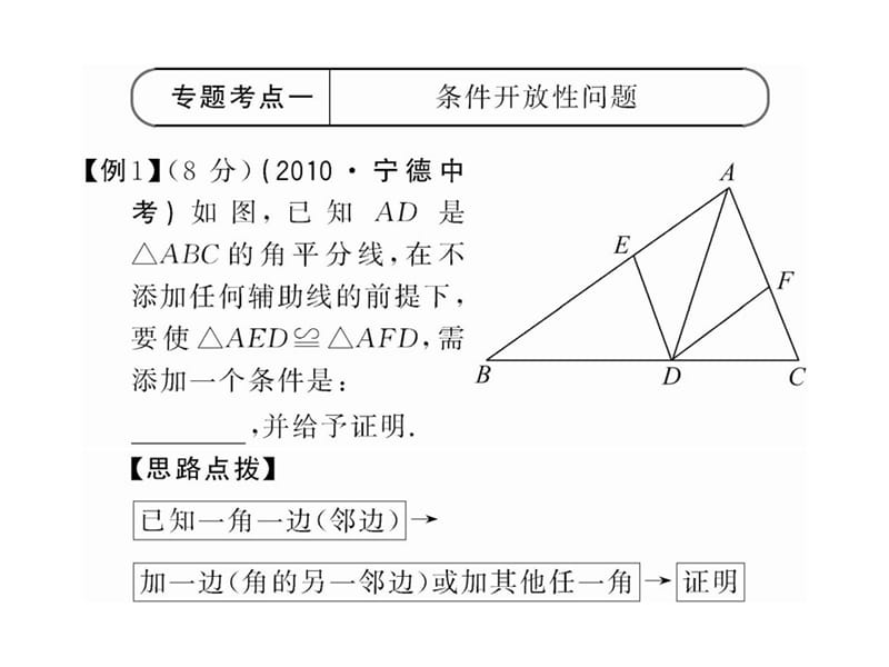 2011年中考二轮复习 专题4探索与开放性问题二 .ppt_第3页