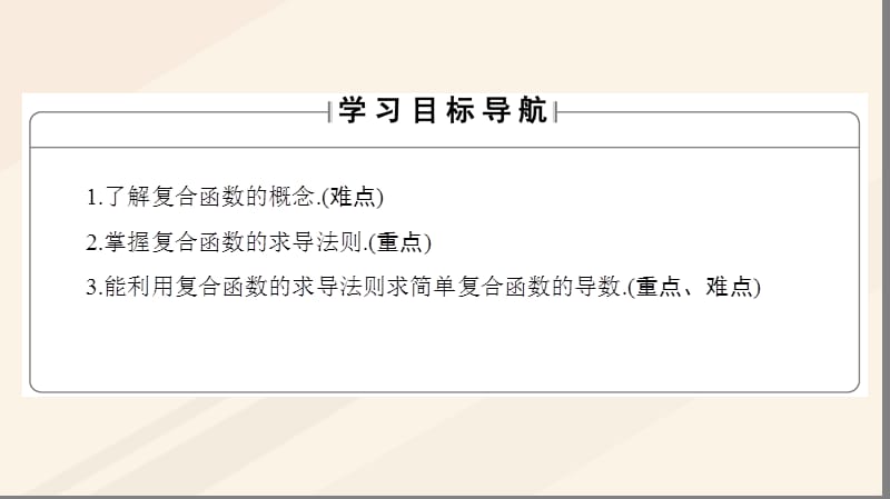 2016_2017学年高中数学第二章变化率与导数2.5简单复合函数的求导法则课件北师大版选修.ppt_第2页