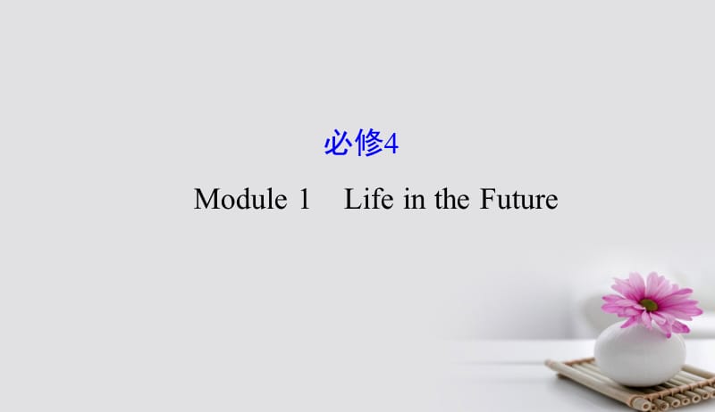 2018年高考英语一轮复习Module1DeepSouthLifeintheFuture课件外研版必修4201709171186.ppt_第1页