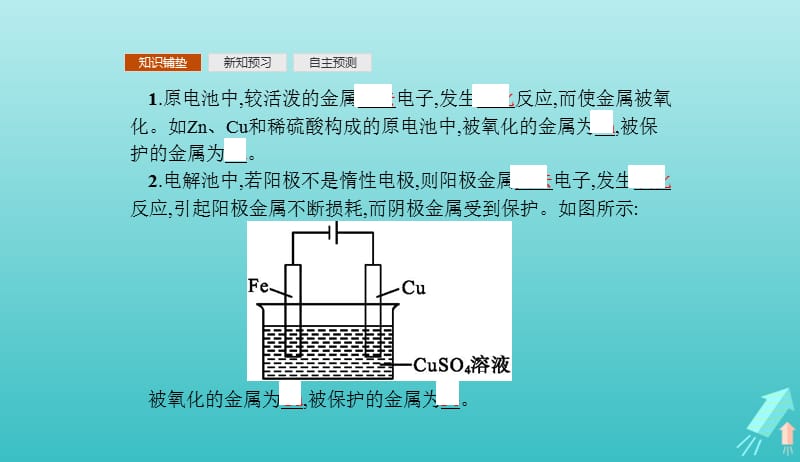 2019_2020学年高中化学第4章第4节金属的电化学腐蚀与防护课件新人教版选修420190510153.pptx_第3页