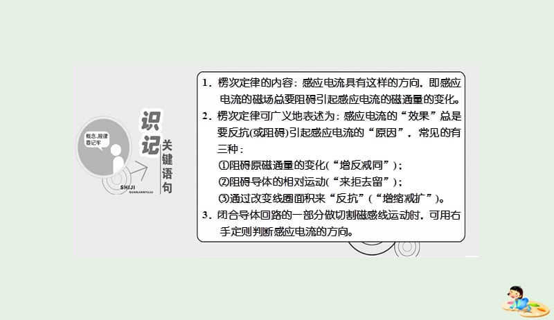 山东省专用2018_2019学年高中物理第四章电磁感应第3节楞次定律课件新人教版选修3_220190412376.ppt_第2页