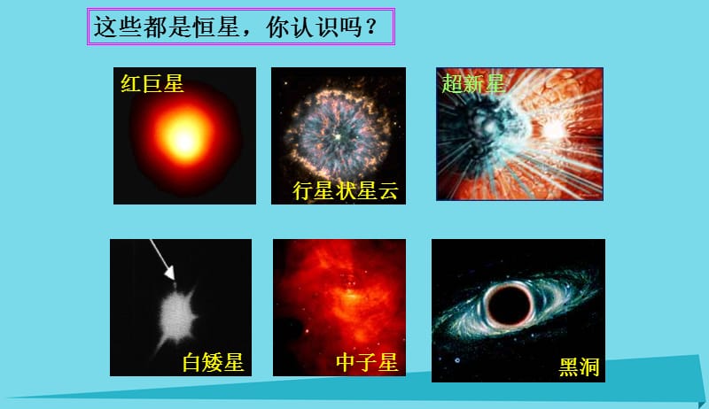 高中地理第一章宇宙1.3恒星的一生课件新人教版选修12017092842.ppt_第3页