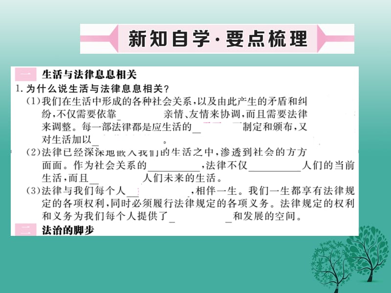 2016年秋季版七年级道德与法治下册4.9.1生活需要法律课件1.ppt_第2页