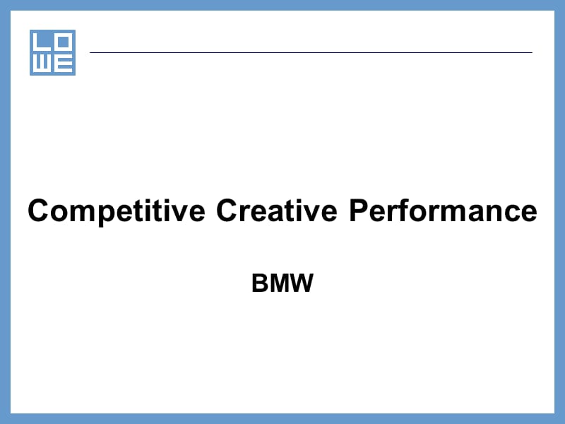 2004BMW3竞品平面广告.ppt_第2页