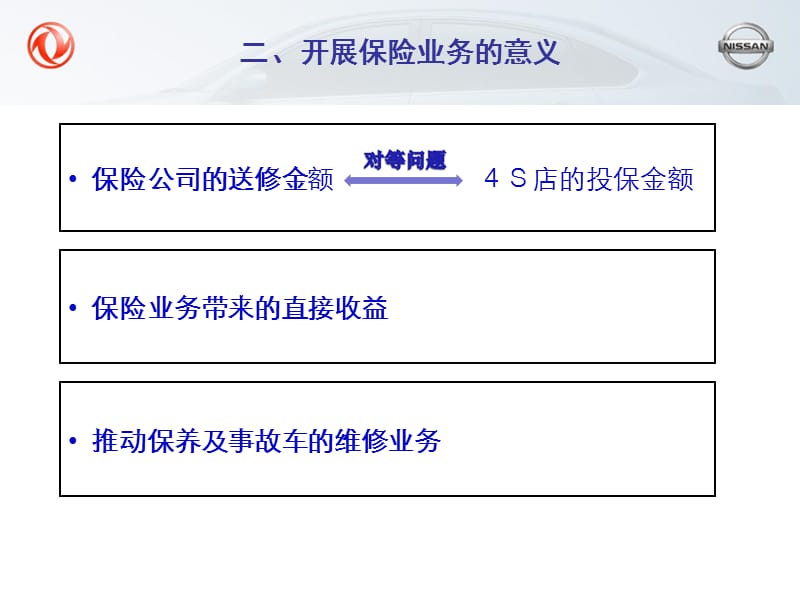 东风日产徐州淮海专营店保险管理：车险及续保.ppt_第3页