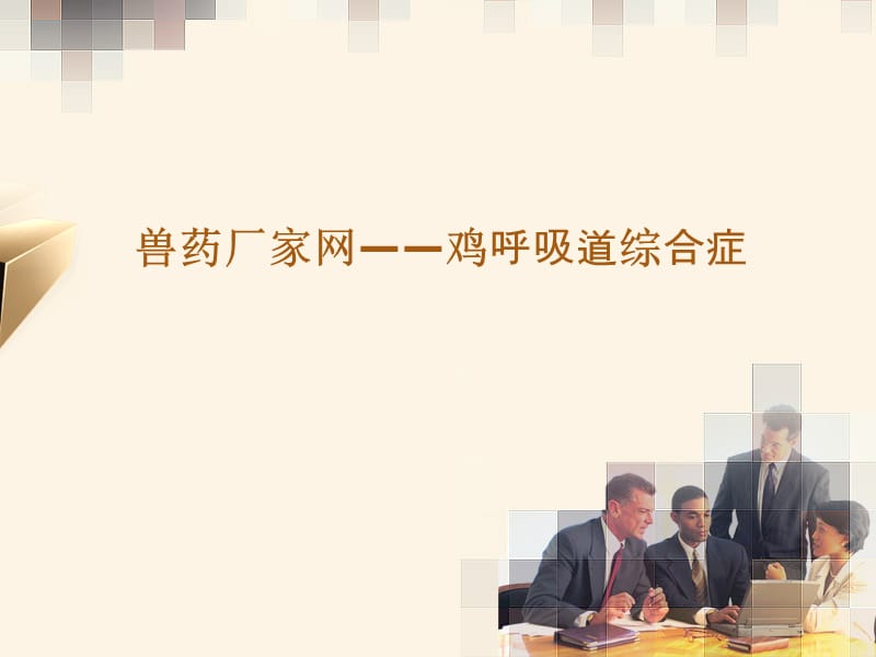 兽药厂家网—禽呼吸道综合征.ppt_第1页