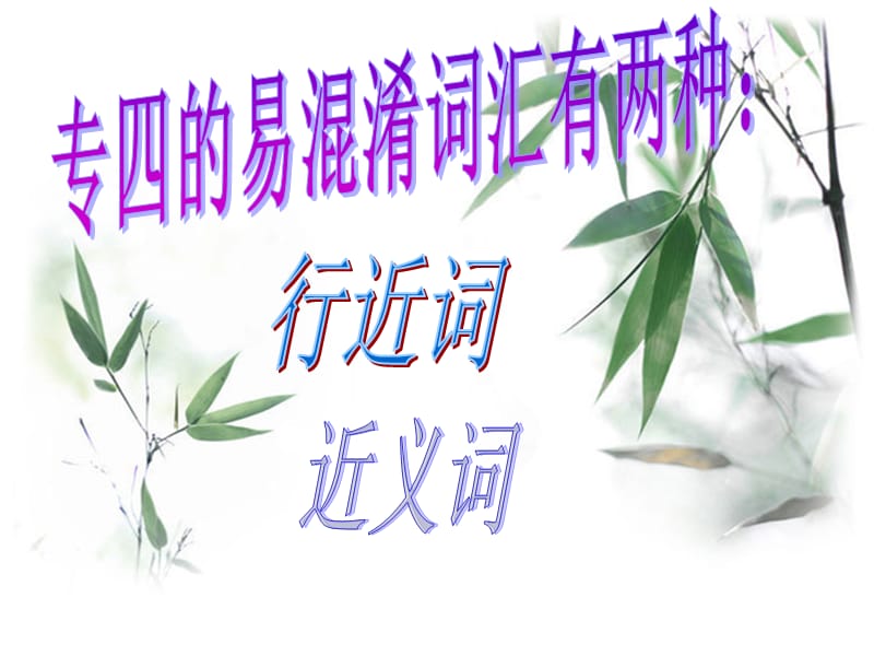 易溷淆词.ppt_第1页