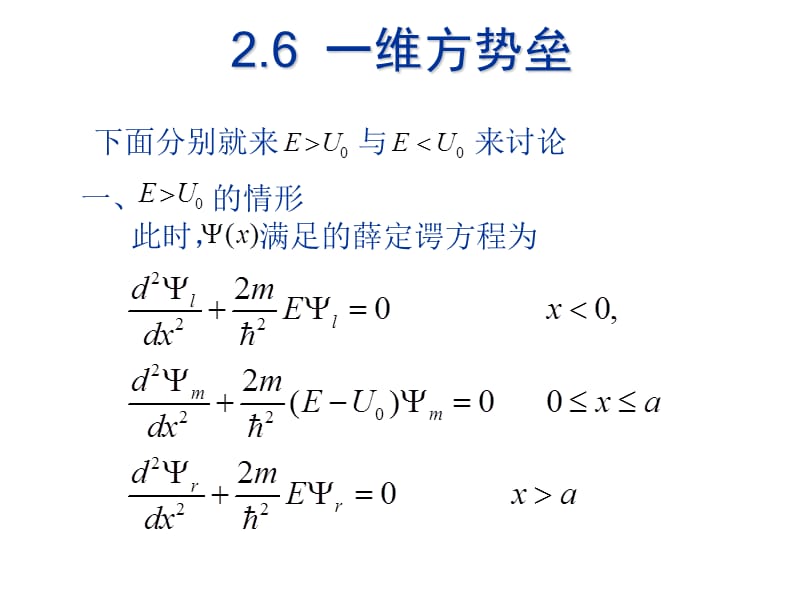 一维方势垒.ppt_第2页