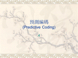 预测编码PredictiveCoding.ppt