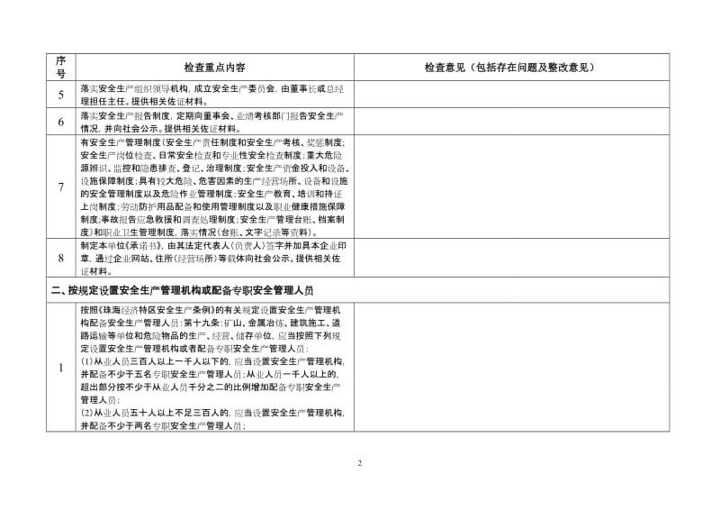 全面落实企业安全生产主体责任检查重点.doc_第2页