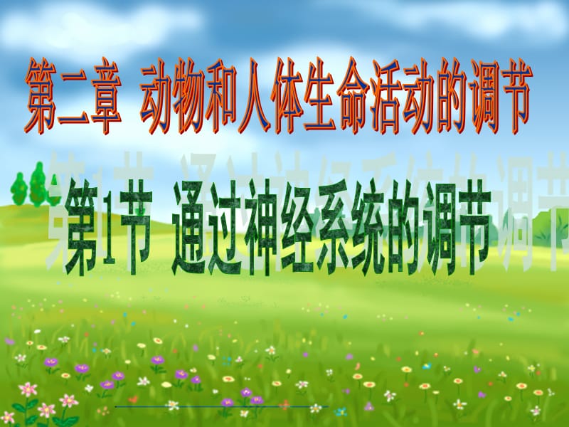 人教版教学课件辽宁省大连市十四中高中生物第二章神经系统的调节课件(必修三).ppt_第3页