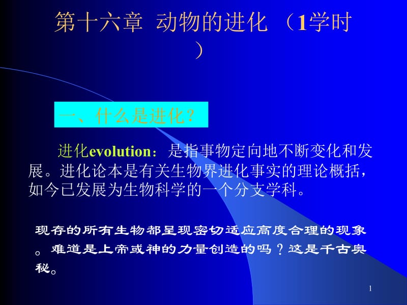 第十六章动物的进化1学时.ppt_第1页