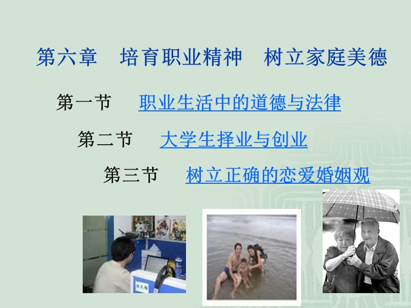 第十一讲培养职业精神择业与创业.ppt_第1页