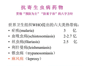 抗-寄-生-虫-病-药-物.ppt