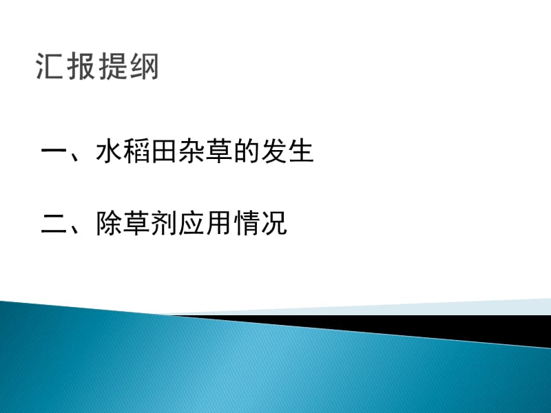 水稻田杂草的发生及除草剂应用状况.ppt_第2页