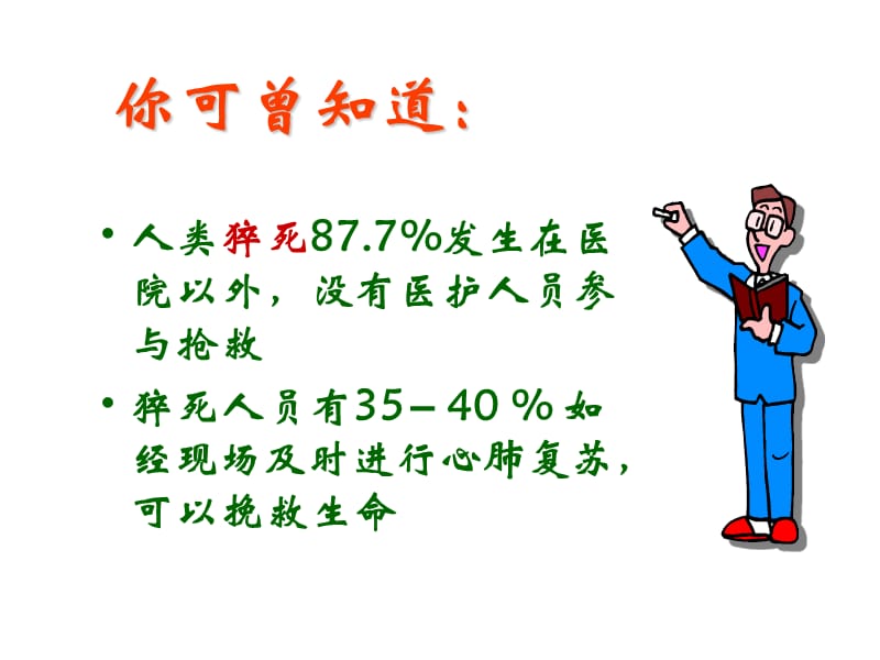 心肺复苏术(每个人必须要学会).ppt_第2页