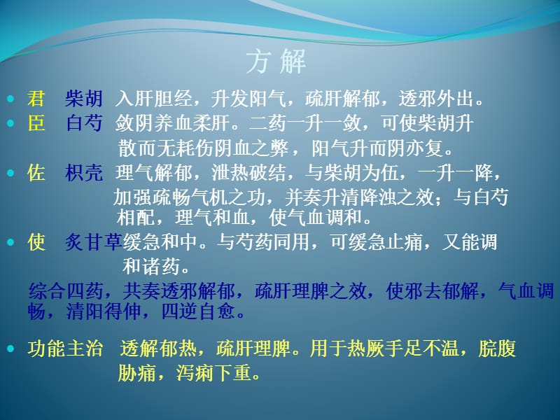 四逆散药理及临床应用.ppt_第3页