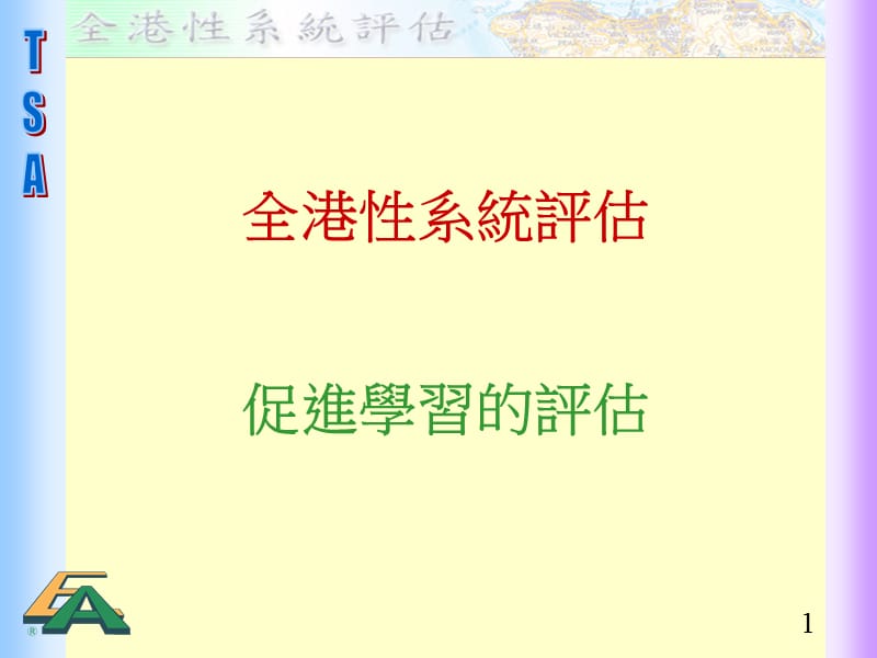 全港性系统评估促进学习的评估.ppt_第1页