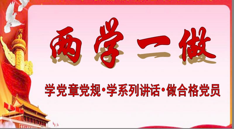 台山市教育局两学一做学习教育专题党课2016年5月.ppt_第2页