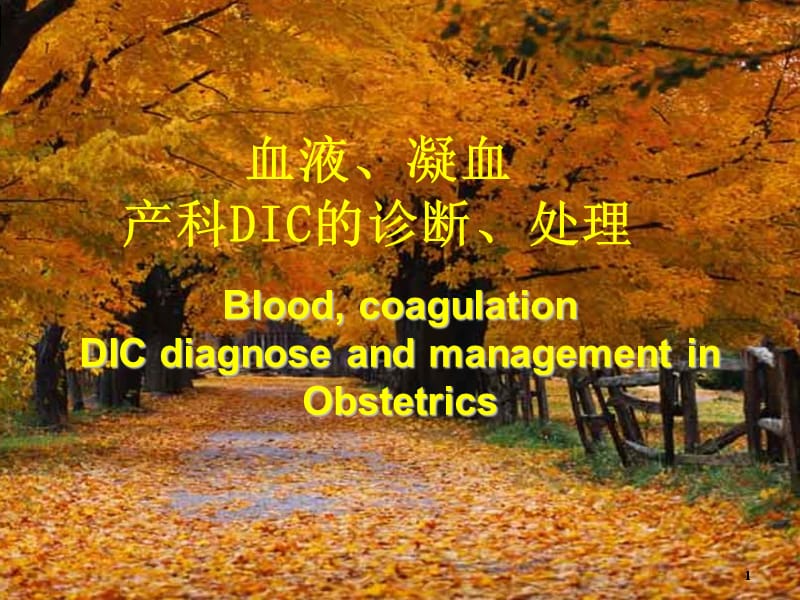 凝血DIC.ppt_第1页