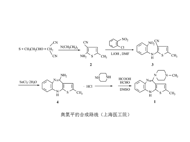 奥氮平的合成路线.ppt_第3页