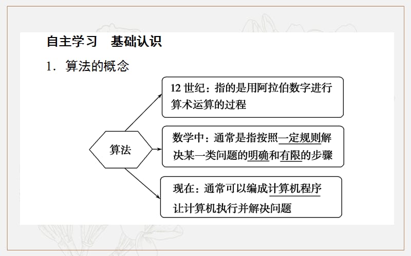 2018-2019学年高一数学北师大版必修3课件：2.1 算法的基本思想 .ppt_第3页