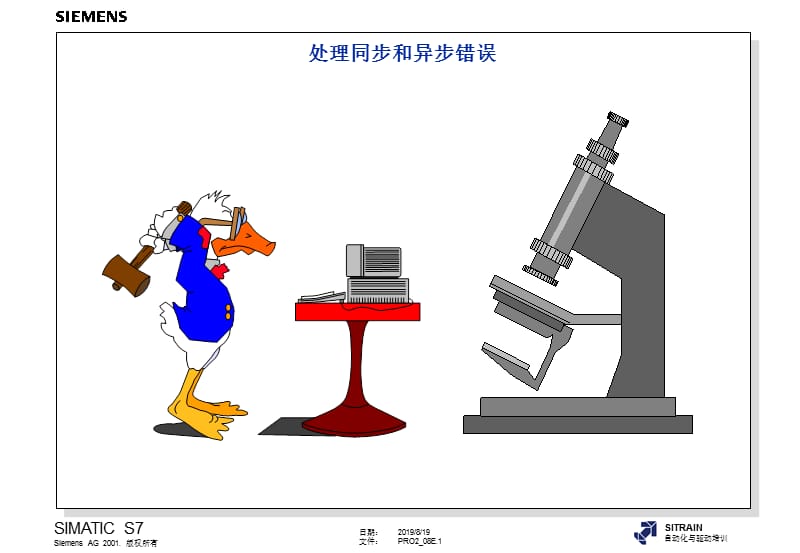 西门子S高级编程培训教材内部教材处理同步和异步错误.ppt_第1页