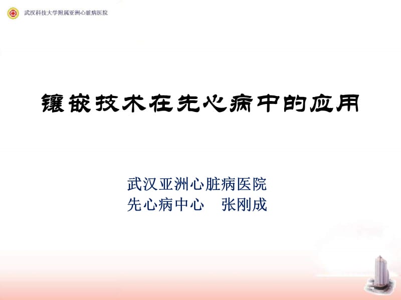 镶嵌技术在先心病中的应用.ppt_第1页