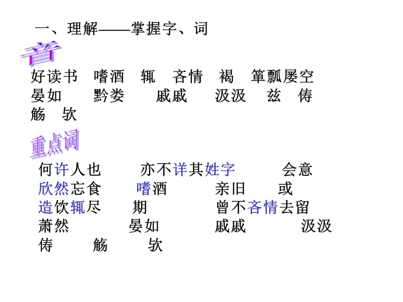 相命肆农耕桑竹垂余荫鸡犬互鸣吠.ppt_第3页