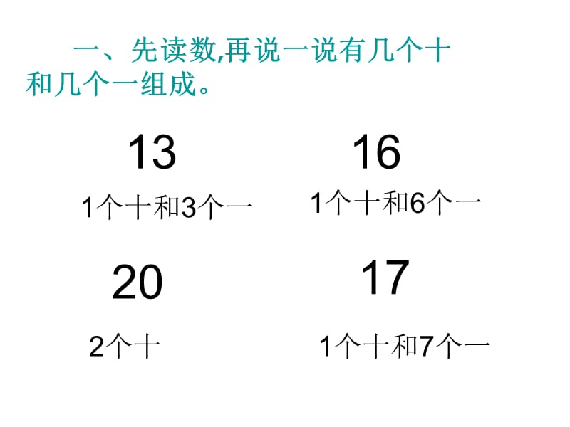 10加几和相应的减法练习课PPT课件.ppt_第2页