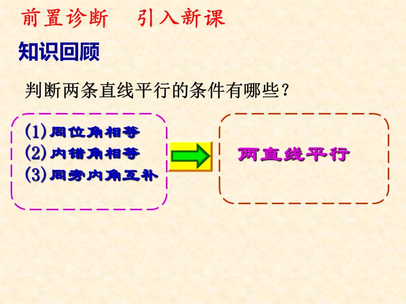 七年级数学下册2.3.1平行线的性质课件新版北师大版.ppt_第1页