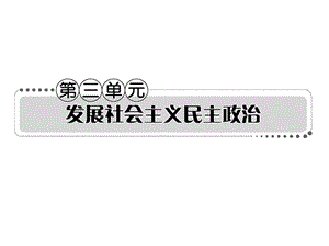 2013届高考政治一轮复习考案政治生活第三单元.ppt