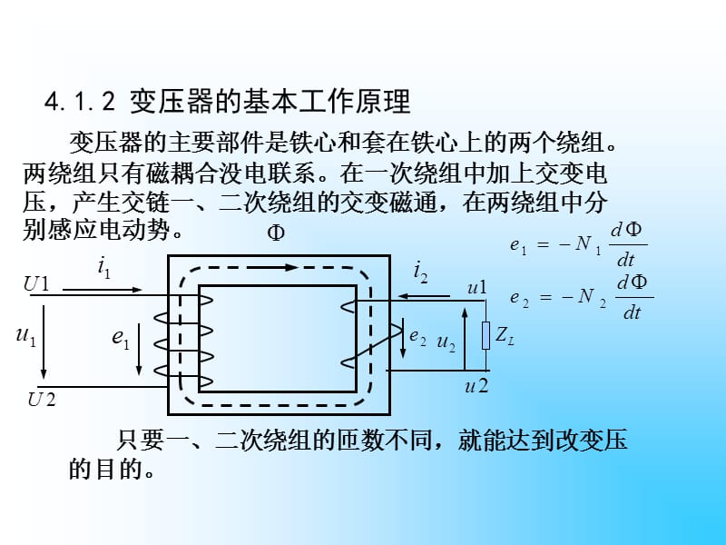 变压器的应用、结构和基本工作原理.ppt_第3页