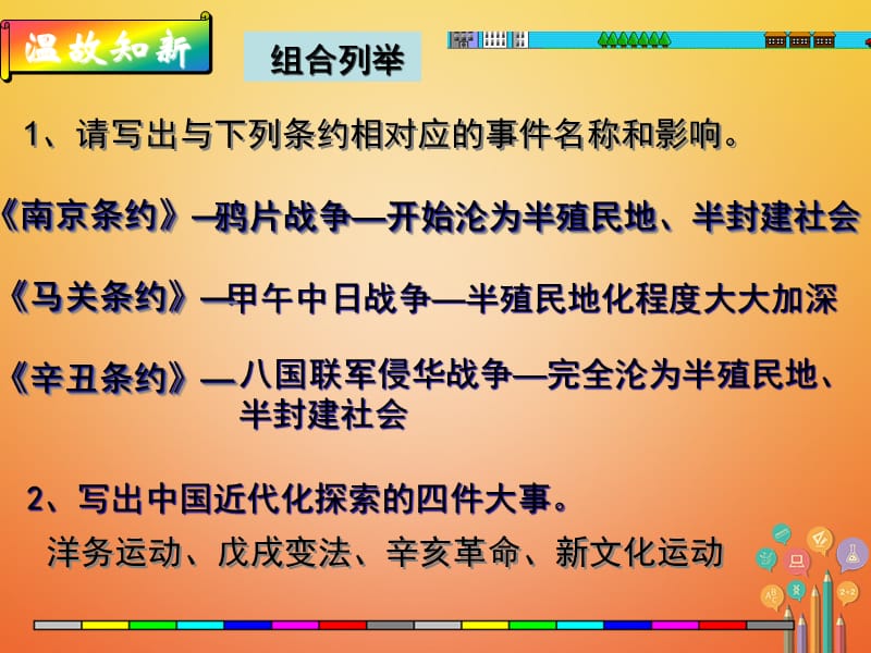 山东省郯城县红花镇中考历史复习八上第21课科学技术与思想文化一课件02新人教版.ppt_第3页