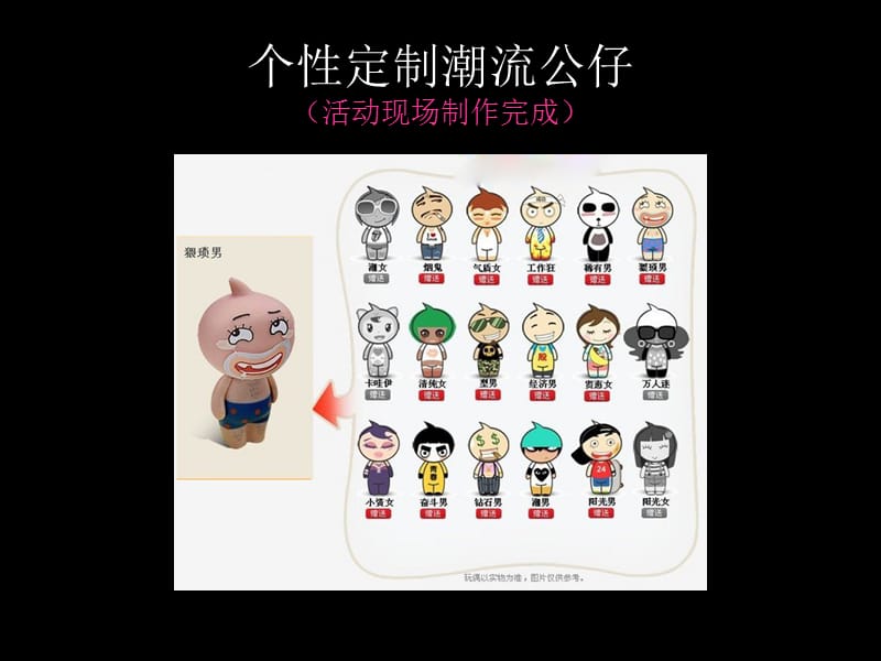 个性定制潮流公仔.ppt_第1页