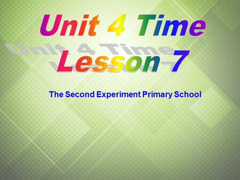 四年级英语上册 Unit 4 Lesson 7课件 闽教版.ppt_第1页