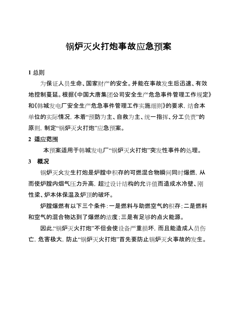 锅炉灭火打炮事故应急预案.doc_第2页