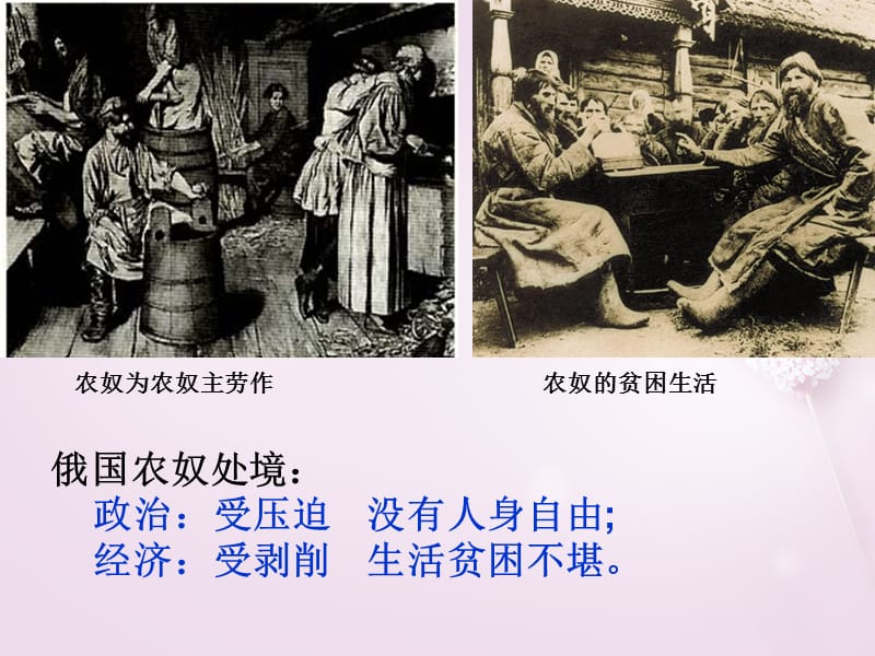 山东省青岛市黄岛区海青镇中心中学九年级历史上册 19 俄国、日本的历史转折课件 新人教版.ppt_第3页