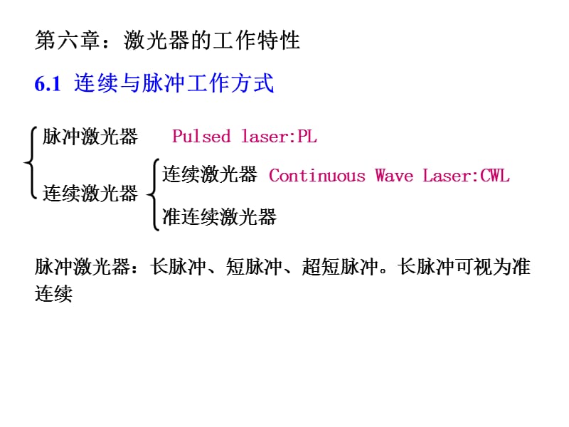 第6章激光器的工作特性.ppt_第1页
