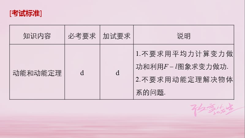 浙江鸭2019版高考物理大一轮复习第五章机械能守恒定律第2讲动能定理课件.ppt_第2页