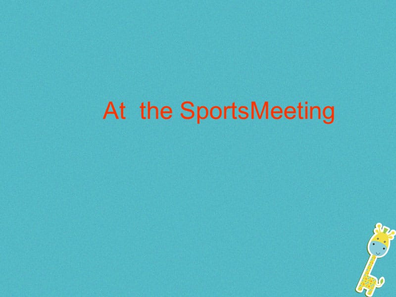 六年级英语下册Unit4Atthesportsmeeting课件2陕旅版 (2).ppt_第1页