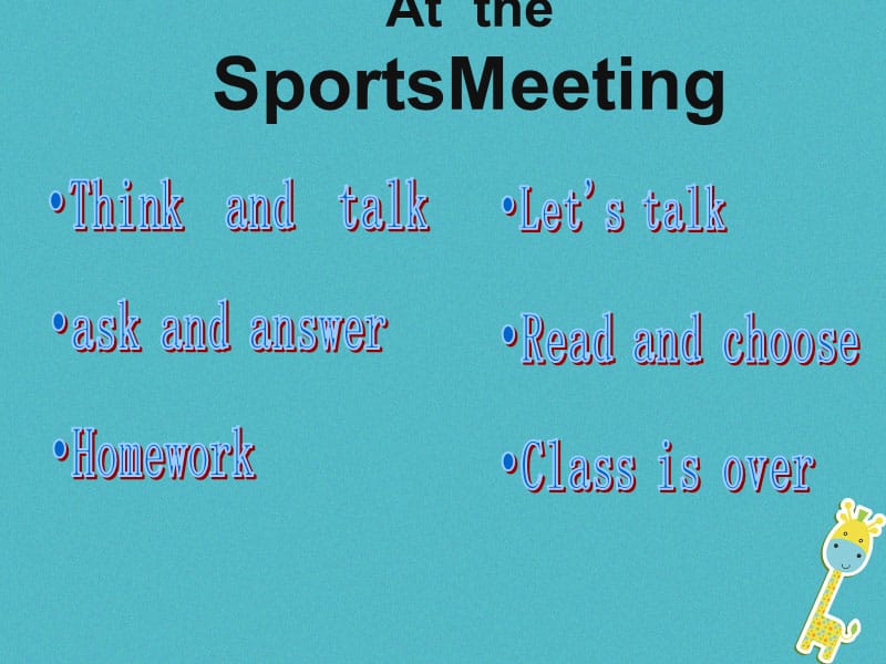 六年级英语下册Unit4Atthesportsmeeting课件2陕旅版 (2).ppt_第2页