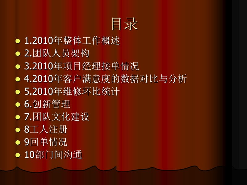 2010年工程部工作总结.ppt_第1页